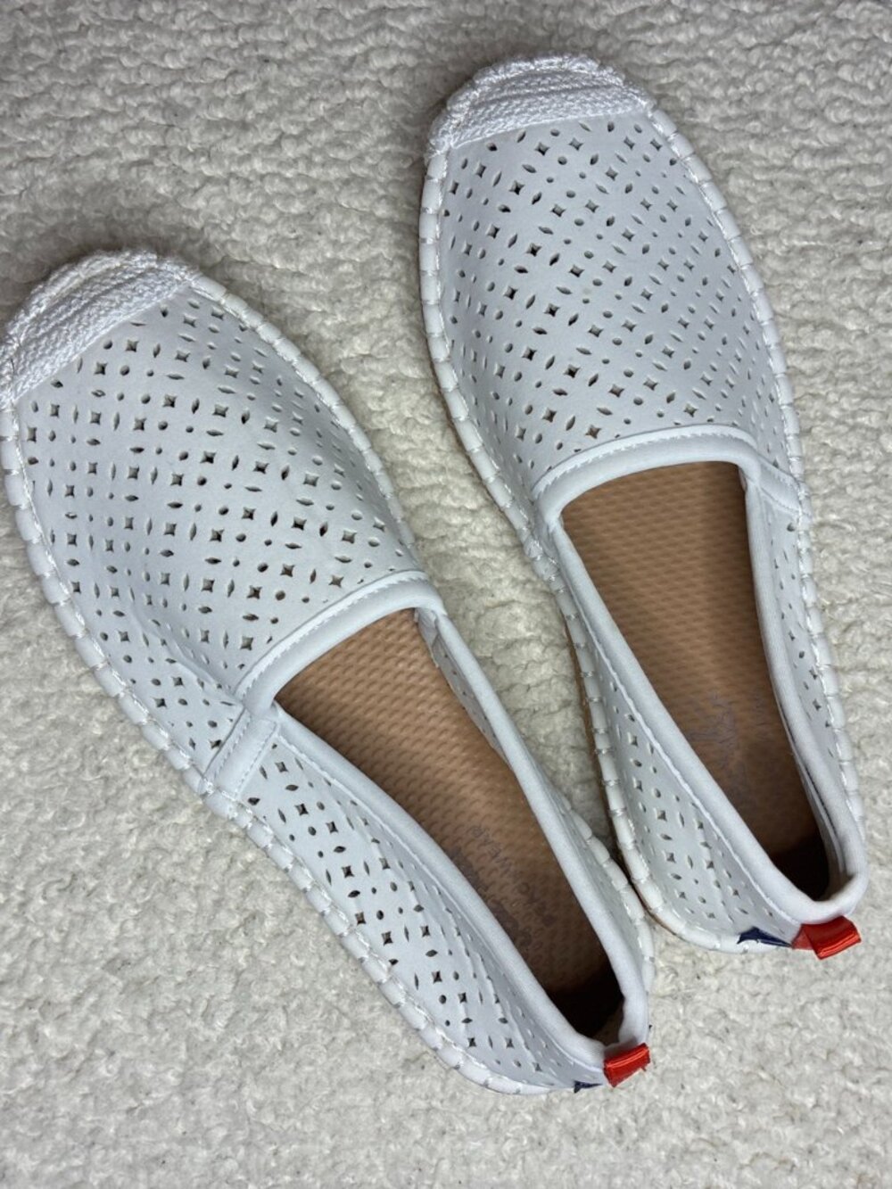 Coastal White Sea Star Beachwear Espadrilles Whimsical (09G01029)